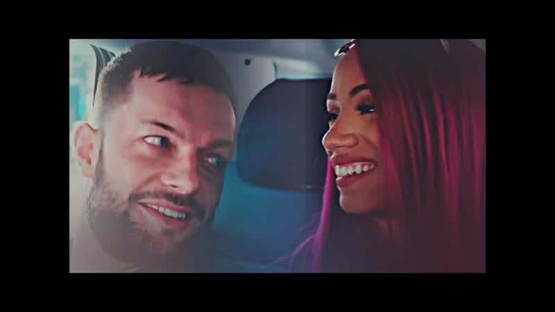 finn balor + sasha banks