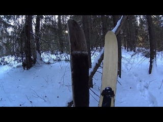 Охотник-промысловик сегодня... Кто это Обзор лыж. Проверка капканов.