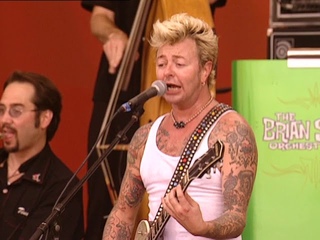 Brian Setzer Orchestra - Malaguena / Brand New Cadillac - 7/25/1999 - Woodstock 99 East Stage