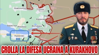 Crolla la difesa ucraina a Kurakhovo.