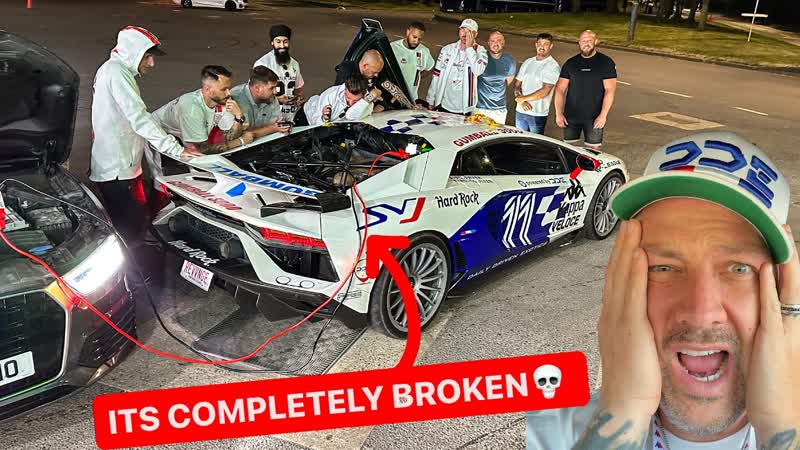 I BLEW UP MY LAMBORGHINI DOING DONUTS IM