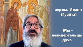 «Мы – неандертальцы духа» иером. Иоанн (Гуайта) (SUB EN RU ITA FR ES)