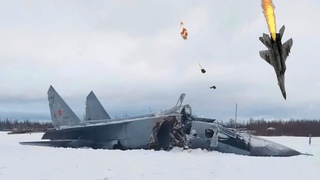 МиГ-31 перешёл на форсаж и отрицательно взлетел:“Гордость РФ“ носители Кинжалов приказали долго жить