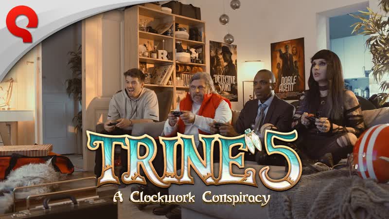 Trine 5 A Clockwork Conspiracy Couch Co Op Trailer (