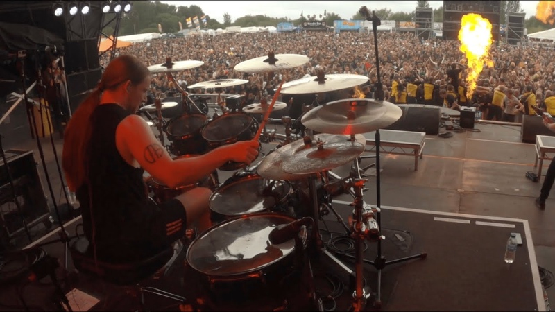 Bleed From Within Bloodstock 2021 FULL SET DRUM