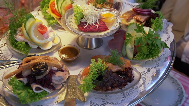 Classic Danish Smørrebrød in