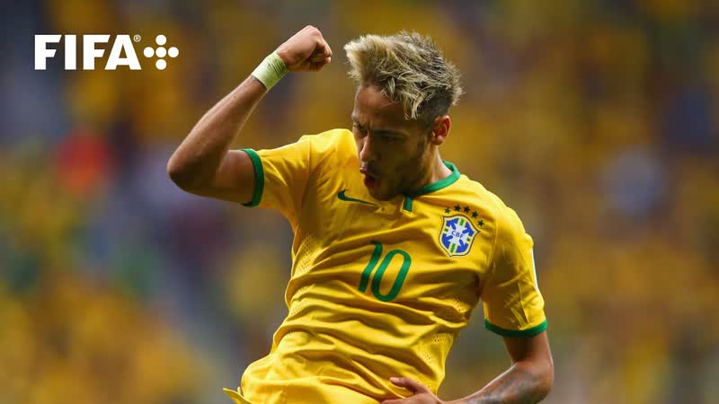 Neymar with his MAGIC for Brazil , Icons