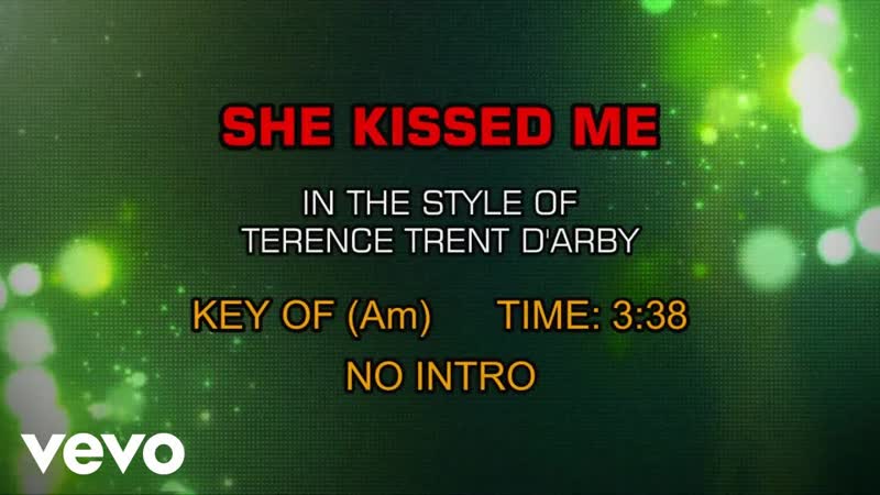 Terence Trent DArby She Kissed Me (