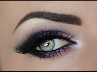Sultry Purple Smokey Eye