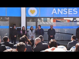 El intendente Sebastián Nóblega inauguró una UDAI de la ANSES