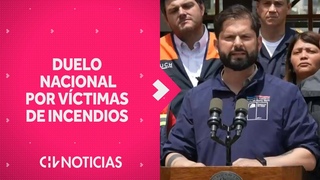 Pdte. Boric decreta duelo nacional por fallecidos en incendios: Confirman 64 muertos  - CHV Noticias