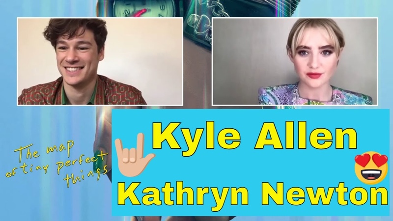 Kathryn Newton Kyle Allen talk The Map of Tiny Perfect