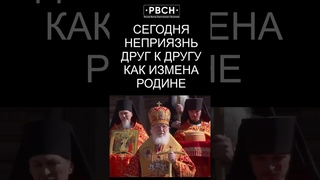 СЕГОДНЯ НЕПРИЯЗНЬ ДРУГ К ДРУГУ ЭТО КАК ИЗМЕНА РОДИНЕ Святейший Патриарх  #россия #новости #сво