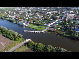 Бобреневский наплавной мост. Коломна