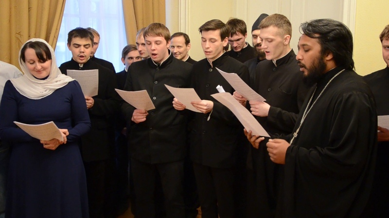 Paschal Hymn in Urdu Пасхальный гимн на