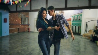 Aleksandr Galyuk and Ekaterina Molodtsova. Zouk improvisation.
