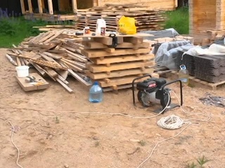 Graco Mark-7 работа от генератора.