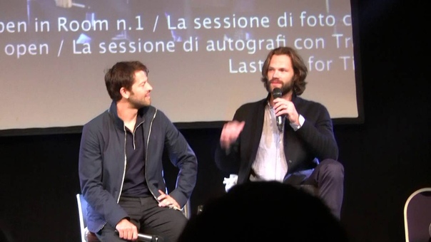 Jus in Bello 2016 The one Time Jensen asks Jared to slap him in the