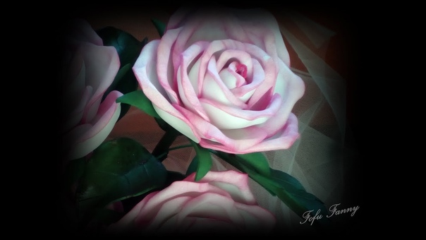 FLORES DE GOMA EVA