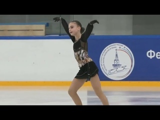 Валерия Лукашова. 4Lz,4S+2T,4S (ПП) - Первенство Москвы старший возраст 2024