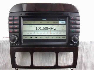 Mercedes Benz W220 DVD Player GPS, Mercedes Benz W220 DVD Player TV