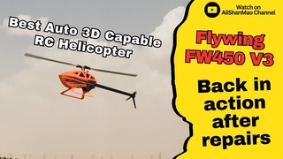 Flywing FW450 V3 Returns Strong After Maiden Flight Crash