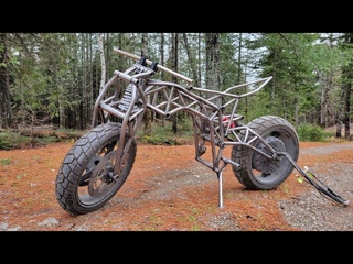 Electric Motorcycle Build - E-Bike - Gen II, Ep 2: Girder Forks & PDS Suspension
