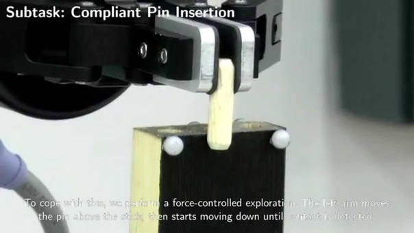 Bimanual pin