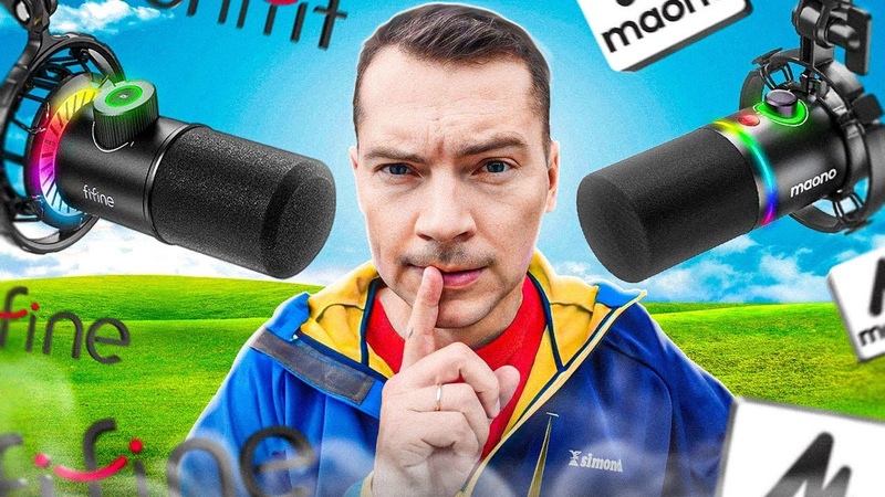 Микрофон Maono PD200 X Обзор и сравнение с FIFINE