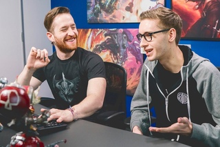 TSM Bjergsen coaches Daniel Platzman from Imagine Dragons
