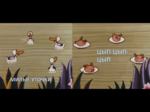 Уточки цыпочки (песенка охотника из мультфильма