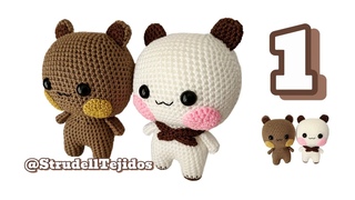 Bubu y Dudu Amigurumi PARTE 1 Tutorial