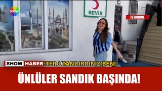Cem Yılmaz’dan, Serenay Sarıkaya’ya ünlüler sandık başında görüntülendi