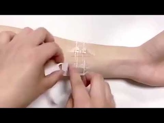 Стяжки для стягивания порезов / умный пластырь