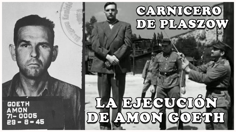 La EJECUCIÓ N FINAL de Amon Goth El BRUTAL Carnicero de