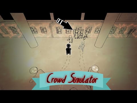 БЕГУН СПЕШУН Crowd Simulator,