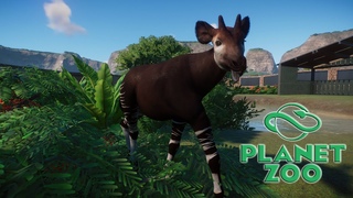 Тропическая франшиза | Вольер для окапи - Planet Zoo Ep 16