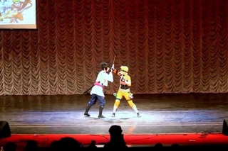 Toguchi 2014 - Игровое дефиле №14 - Naruto Shippuuden Dragon Blade Chronicles Cosplay