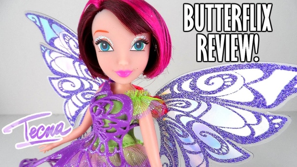 Tecna Butterflix Doll Review (español) Winx Club
