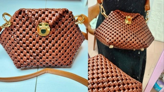 SPECIAL BAG WITH RATTAN #handmade #diy #craft