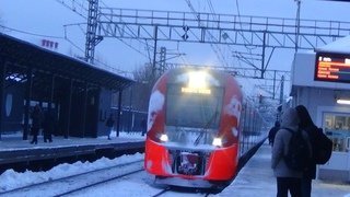 Электропоезд ЭС2Г-114 Ласточка сообщением Москва - Зеленоград-Крюково