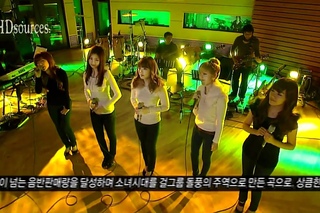 [Perf/Full HD] Jessica, Taeyeon, Tiffany, Seohyun, Sunny - Gee (Jazz&Rock)