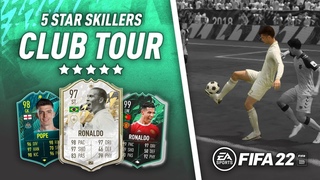FIFA 22 'Best Goals Using 150+ Different 5 Skillers' | CLUB TOUR