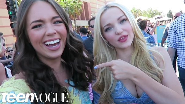 Descendants Star Dove Cameron Gets Ready with Claudia Sulewski, Teen Choice