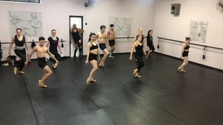 Aula de Dana -Theatre jazz dance - sequncia de jazz dance