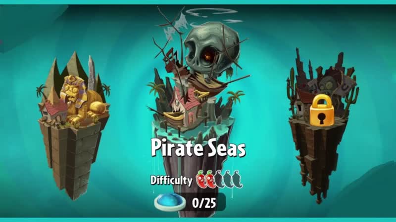 Plants vs. Zombies 2 for Android Pirate Seas, lvl 23 24