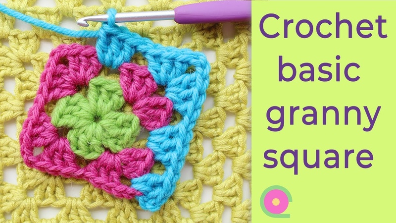 Granny square for beginners Crochet