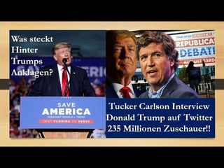 Donald Trump im Aufwind - Interview mit Tucker Carlson