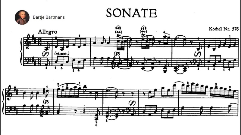 Mozart Piano Sonata No. 18, K. 576 (1789) Ingrid