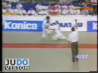 JUDO 1991 World Championships: Bashir Varaev (URS) - Anthonie Wurth (NED)